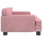 vidaXL Hundebett Rosa 70x45x30 cm Samt vidaXL Hundebett Rosa 70x45x30 cm Samt