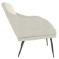 vidaXL Sitzbank Creme 110x76x80 cm Samt vidaXL Sitzbank Creme 110x76x80 cm Samt