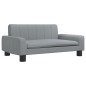 vidaXL Kindersofa Hellgrau 70x45x30 cm Stoff vidaXL Kindersofa Hellgrau 70x45x30 cm Stoff