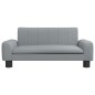 vidaXL Kindersofa Hellgrau 70x45x30 cm Stoff vidaXL Kindersofa Hellgrau 70x45x30 cm Stoff