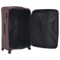 vidaXL 3-tlg. Weichgepäck Trolley-Set Kaffeebraun vidaXL 3-tlg. Weichgepäck Trolley-Set Kaffeebraun