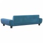 vidaXL Hundebett Blau 100x54x33 cm Samt vidaXL Hundebett Blau 100x54x33 cm Samt