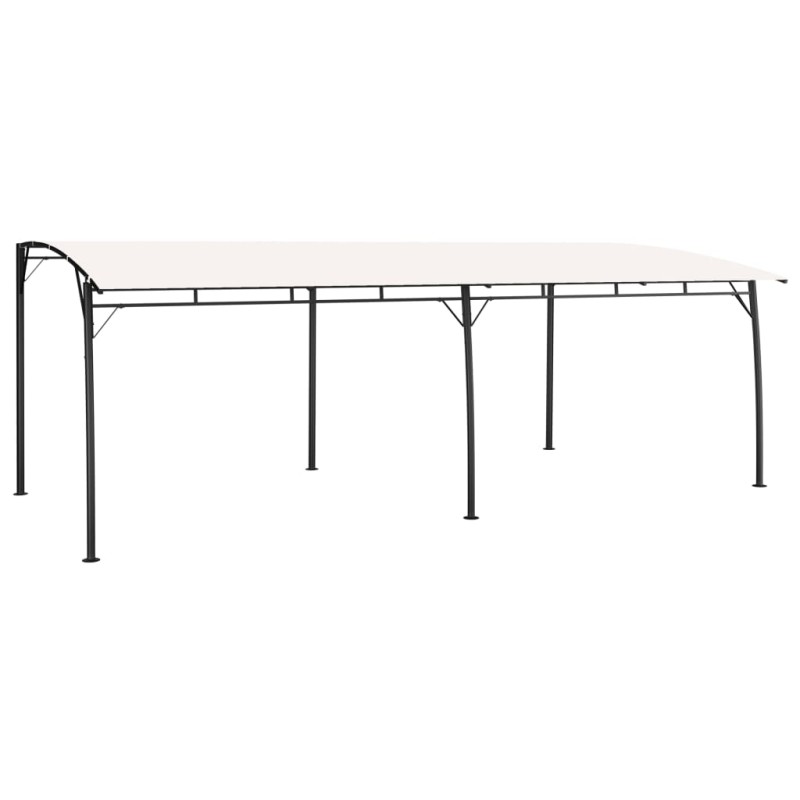 vidaXL Garten-Sonnenschutz 6x3x2,55 m Cremeweiß vidaXL Garten-Sonnenschutz 6x3x2,55 m Cremeweiß