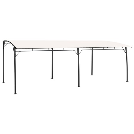 vidaXL Garten-Sonnenschutz 6x3x2,55 m Cremeweiß