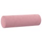 vidaXL 3-tlg. Sofagarnitur mit Kissen Rosa Samt vidaXL 3-tlg. Sofagarnitur mit Kissen Rosa Samt