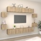 vidaXL 8-tlg. TV-Schrank-Set Sonoma-Eiche Holzwerkstoff vidaXL 8-tlg. TV-Schrank-Set Sonoma-Eiche Holzwerkstoff