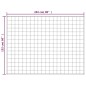 vidaXL Gewichtsdecke Hellcreme 152x203 cm 7 kg Stoff vidaXL Gewichtsdecke Hellcreme 152x203 cm 7 kg Stoff