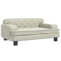 vidaXL Kindersofa Creme 70x45x30 cm Kunstleder vidaXL Kindersofa Creme 70x45x30 cm Kunstleder
