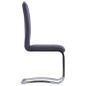 vidaXL 9-tlg. Essgruppe Wildleder-Optik Grau vidaXL 9-tlg. Essgruppe Wildleder-Optik Grau