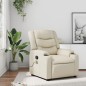 vidaXL Massagesessel Creme Kunstleder vidaXL Massagesessel Creme Kunstleder