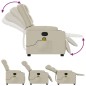 vidaXL Massagesessel Creme Kunstleder vidaXL Massagesessel Creme Kunstleder