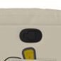 vidaXL Massagesessel Creme Kunstleder vidaXL Massagesessel Creme Kunstleder
