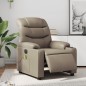 vidaXL Massagesessel Elektrisch Cappuccino-Braun Kunstleder vidaXL Massagesessel Elektrisch Cappuccino-Braun Kunstleder