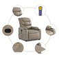 vidaXL Massagesessel Elektrisch Cappuccino-Braun Kunstleder vidaXL Massagesessel Elektrisch Cappuccino-Braun Kunstleder