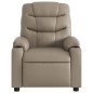 vidaXL Massagesessel Elektrisch Cappuccino-Braun Kunstleder vidaXL Massagesessel Elektrisch Cappuccino-Braun Kunstleder