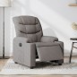 vidaXL Relaxsessel Elektrisch Taupe Stoff vidaXL Relaxsessel Elektrisch Taupe Stoff