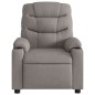 vidaXL Relaxsessel Elektrisch Taupe Stoff vidaXL Relaxsessel Elektrisch Taupe Stoff