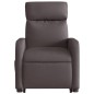 vidaXL Relaxsessel mit Aufstehhilfe Dunkelbraun Stoff vidaXL Relaxsessel mit Aufstehhilfe Dunkelbraun Stoff