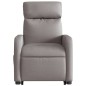 vidaXL Relaxsessel mit Aufstehhilfe Taupe Stoff vidaXL Relaxsessel mit Aufstehhilfe Taupe Stoff