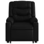vidaXL Relaxsessel mit Aufstehhilfe Schwarz Kunstleder vidaXL Relaxsessel mit Aufstehhilfe Schwarz Kunstleder