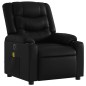 vidaXL Massagesessel Elektrisch Schwarz Kunstleder vidaXL Massagesessel Elektrisch Schwarz Kunstleder