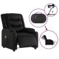 vidaXL Massagesessel Elektrisch Schwarz Kunstleder vidaXL Massagesessel Elektrisch Schwarz Kunstleder