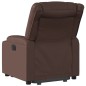 vidaXL Relaxsessel mit Aufstehhilfe Braun Kunstleder vidaXL Relaxsessel mit Aufstehhilfe Braun Kunstleder