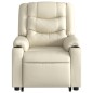 vidaXL Massagesessel mit Aufstehhilfe Elektrisch Creme Kunstleder vidaXL Massagesessel mit Aufstehhilfe Elektrisch Creme Kunstleder