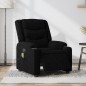 vidaXL Massagesessel Elektrisch Schwarz Stoff vidaXL Massagesessel Elektrisch Schwarz Stoff