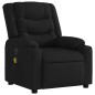 vidaXL Massagesessel Elektrisch Schwarz Stoff vidaXL Massagesessel Elektrisch Schwarz Stoff