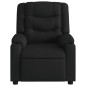 vidaXL Massagesessel Elektrisch Schwarz Stoff vidaXL Massagesessel Elektrisch Schwarz Stoff