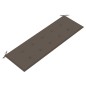 Stapelbare Gartenbank mit Auflage 159 cm Massivholz Teak Stapelbare Gartenbank mit Auflage 159 cm Massivholz Teak