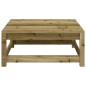 vidaXL Gartensofa ohne Armlehnen mit Hocker Kiefernholz Imprägniert vidaXL Gartensofa ohne Armlehnen mit Hocker Kiefernholz Imprägniert