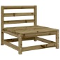 vidaXL Gartensofa mit Hocker 2-Sitzer Kiefernholz Imprägniert vidaXL Gartensofa mit Hocker 2-Sitzer Kiefernholz Imprägniert