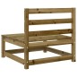 vidaXL Gartensofa ohne Armlehnen 70x70x67 cm Kiefernholz Imprägniert vidaXL Gartensofa ohne Armlehnen 70x70x67 cm Kiefernholz Imprägniert