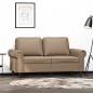 vidaXL 2-Sitzer-Sofa Cappuccino-Braun 120 cm Kunstleder vidaXL 2-Sitzer-Sofa Cappuccino-Braun 120 cm Kunstleder