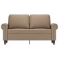 vidaXL 2-Sitzer-Sofa Cappuccino-Braun 120 cm Kunstleder vidaXL 2-Sitzer-Sofa Cappuccino-Braun 120 cm Kunstleder