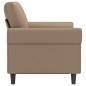 vidaXL 2-Sitzer-Sofa Cappuccino-Braun 120 cm Kunstleder vidaXL 2-Sitzer-Sofa Cappuccino-Braun 120 cm Kunstleder