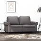 vidaXL 2-Sitzer-Sofa Grau 120 cm Kunstleder vidaXL 2-Sitzer-Sofa Grau 120 cm Kunstleder