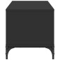 vidaXL TV-Schrank Schwarz 102x40x41 cm Holzwerkstoff und Stahl vidaXL TV-Schrank Schwarz 102x40x41 cm Holzwerkstoff und Stahl