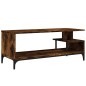 vidaXL TV-Schrank Räuchereiche 102x40x41 cm Holzwerkstoff und Stahl vidaXL TV-Schrank Räuchereiche 102x40x41 cm Holzwerkstoff und Stahl