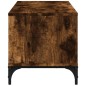 vidaXL TV-Schrank Räuchereiche 102x40x41 cm Holzwerkstoff und Stahl vidaXL TV-Schrank Räuchereiche 102x40x41 cm Holzwerkstoff und Stahl
