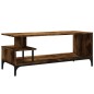 vidaXL TV-Schrank Räuchereiche 102x40x41 cm Holzwerkstoff und Stahl vidaXL TV-Schrank Räuchereiche 102x40x41 cm Holzwerkstoff und Stahl