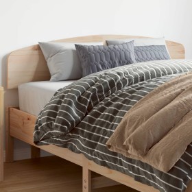 vidaXL Kopfteil 140 cm Massivholz Kiefer