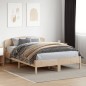 vidaXL Kopfteil 140 cm Massivholz Kiefer