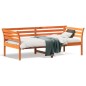 vidaXL Tagesbett Wachsbraun 75x190 cm Massivholz Kiefer vidaXL Tagesbett Wachsbraun 75x190 cm Massivholz Kiefer