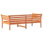 vidaXL Tagesbett Wachsbraun 75x190 cm Massivholz Kiefer vidaXL Tagesbett Wachsbraun 75x190 cm Massivholz Kiefer
