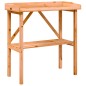 vidaXL Pflanztisch mit Ablage Braun 78x38x82,5 cm Massivholz Tanne vidaXL Pflanztisch mit Ablage Braun 78x38x82,5 cm Massivholz Tanne
