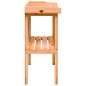 vidaXL Pflanztisch mit Ablage Braun 78x38x82,5 cm Massivholz Tanne vidaXL Pflanztisch mit Ablage Braun 78x38x82,5 cm Massivholz Tanne
