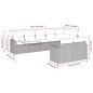 vidaXL 8-tlg. Garten-Sofagarnitur mit Kissen Beige Poly Rattan vidaXL 8-tlg. Garten-Sofagarnitur mit Kissen Beige Poly Rattan